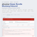 eInvoice Viewer Bundle Mustang Inbound – screenshot of the one-file app