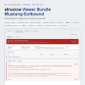 eInvoice Viewer Bundle Mustang Outbound – screenshot of the one-file app