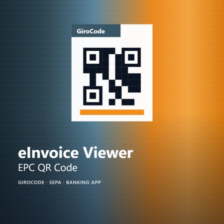 eInvoice Viewer EPC QR Code