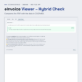 eInvoice Viewer – Hybrid Check – screenshot of the one-file app