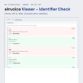 eInvoice Viewer – Identifier Check – screenshot of the one-file app